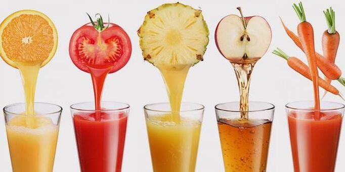 kilo kaybı için meyve suları